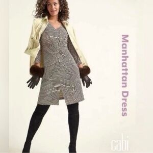 NWT, CAbi Manhattan Dress, size small